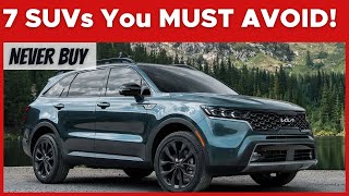 Here Are 7 SUVs You MUST AVOID [upl. by Tibbitts]