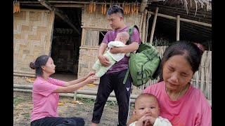 Husband and wife quarrel husband leaves mother and child not saying a word  tuyết Free Life [upl. by Jacobsohn543]