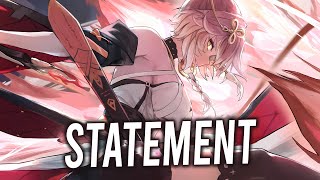 Nightcore  NEFFEX  Statement Lyrics [upl. by Irami582]