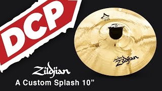 Zildjian A Custom Splash Cymbal 10quot [upl. by Vida]