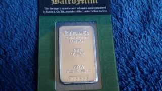 1 Ounce Rhodium Bullion Bar [upl. by Jones]