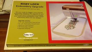 How to Install the Embroidery Upgrade Kit on a Baby Lock Spirit [upl. by Lewan]