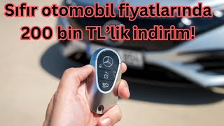 Otomobil fiyatları dibi gördü Bu markalarda 200 bin TLye varan indirimler var [upl. by Notlek]