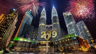 New Year 2019  Kuala Lumpur Malaysia [upl. by Ayocat]