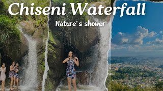 One of best waterfalls of Kathmandu 🩵😍 Nepal  Maya Sharma  Part 5 [upl. by Arihsaj]