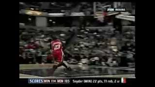 Jason Richardson 360 dunk vs Pacers [upl. by Oedama]