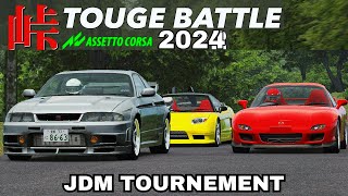 JDM SHOWDOWN Assetto Corsa  Touge Battle [upl. by Sarge772]