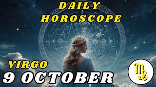 Virgo Daily horoscope fot 9 October Your Deepest Wish Is About To Come True virgo tarot [upl. by Drida]