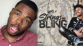 NASTY C  STRINGS amp BLING ALBUM REACTION [upl. by Saba296]