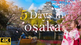 How to Spend 5 Days in OSAKA Japan  The Perfect Travel Itinerary [upl. by Giwdul]