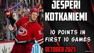 Jesperi Kotkaniemi October 2023 Highlights [upl. by Eatnohs]