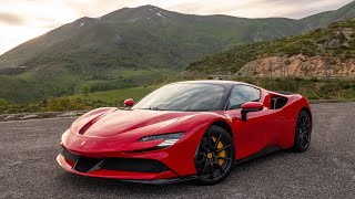 Ferrari SF90 Assetto Fiorano 1000 CV alla frusta in montagna  Davide Cironi [upl. by Maltzman548]