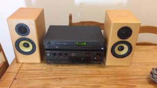 Arcam Alpha 9 Technics SUV450 Sony SSB2ED system [upl. by Idnem745]