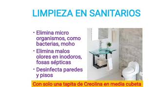 Cómo usar la Creolina en tu casa [upl. by Beane]