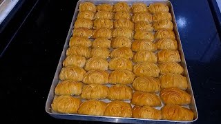 📢Bu Baklava bayramda olay olur 📢 Hamuru yağ gibi açılıyor 📢 GÜL BAKLAVA keşfet tatlı [upl. by Claiborn859]