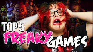 Top 5 Freakiest Jumpscare Video Games  Dark 5  Snarled [upl. by Iret]