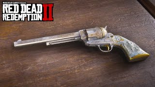 RED DEAD REDEMPTION 2  CATTLEMAN REVOLVER Weapons Customization amp Showcase [upl. by Aidnac]