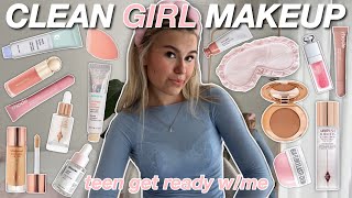 SOMMERFERIEN GLOWUP ⭐️ makeup amp skin care routine von einem “clean girl” [upl. by Magner]