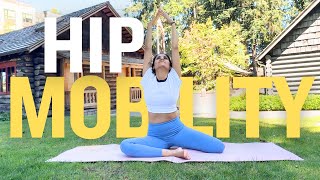 Unlock Your Hips In 5 Minutes with Yoga [upl. by Lanod896]