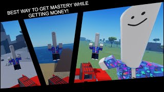 Fastest Way to Get Mastery While Making Money  Refinery Caves 2 [upl. by Arait682]