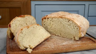 Pane senza impasto veloce Basta un cucchiaio Ricetta in 2 ore Pane FRAGRANTE [upl. by Udele]