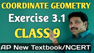 CLASS 9COORDINATE GEOMETRYEXERCISE 31MATHEMATICSAP NEW SYLLABUSNCERT [upl. by Neeli]