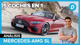 MercedesAMG SL 2022 el coche de tus sueños  Análisis  Review en español  Diariomotor [upl. by Ylebmik]