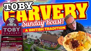 TOBY CARVERY SUNDAY ROAST REVIEW  A British Tradition  As Good as Your Mum Used to Make [upl. by Aivlis]