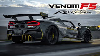 Venom F5 Revolution Roadster  Exposed Carbon Edition  World Premiere [upl. by Helms958]