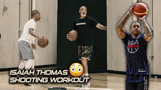 MASTER Your Footwork and Jump Shot  NBA Workout w 2x NBA AllStar Isaiah Thomas [upl. by Folberth]