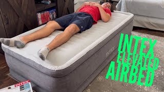 Intex Elevated AirBed Review Amazon Best Seller [upl. by Buzzell]