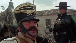 Zorro is Back 1975 Alain Delon Stanley Baker  Action Western  Full Movie [upl. by Ecnaled]