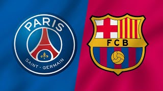 ▶ PSG 23 BARCELLONA DIRETTA LIVE  QUARTI DI FINALE CHAMPIONS LEAGUE [upl. by Anahsor]