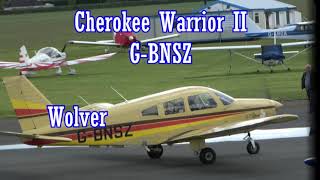 GBNSZ Cherokee Warrior II  Wolverhampton Halfpenny Green Airport 19th May 2021 [upl. by Harret271]