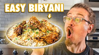 The Easiest Authentic Biryani At Home [upl. by Sanez]