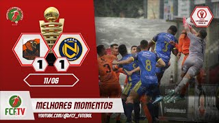 MELHORES MOMENTOS  SANTA CATARINA 1 X 1 NAÇÃO  CAMPEONATO CATARINENSE SÉRIE B 2023 [upl. by Annissa]