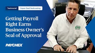 See How this Sealcoating Business Relies on Paychex for Payroll Services [upl. by Aiem]