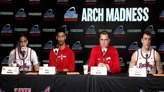 2024 Arch Madness Press Conference Game 8  Bradley [upl. by Florencia]