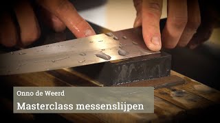 Masterclass Japanse messen slijpen [upl. by Berard77]