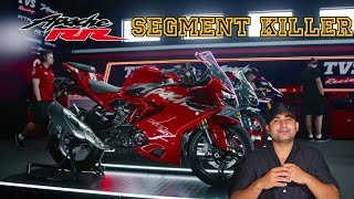 New TVS Apache RR310 🔥  Ultimate track weapon  I Monty Jangra [upl. by Llenil979]