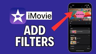 How to Add Filters on iMovie App 2024 [upl. by Leach]