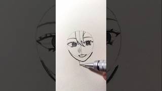 Drawing girl with me art girls sketch shorts [upl. by Aizan]