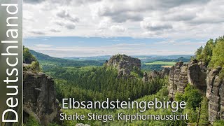 ElbsandsteingebirgeKleine Bastei Starke Stiege Rotkehlchenstiege Kipphornaussicht Ep 26 [upl. by Illona268]