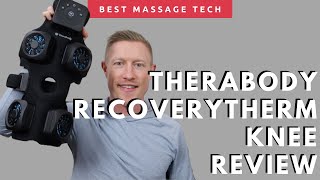 Therabody RecoveryTherm Knee Sleeve Review  hot cold vibration [upl. by Gillead561]