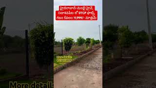 Sadhashivpet DTCP Approved Plots For Sale  Hyderabad  dtcpplots [upl. by Eskil675]