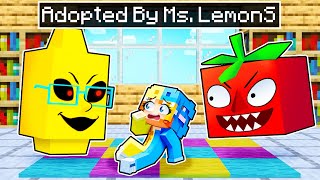 Adopted by MS LEMONS in Minecraft [upl. by Neenaej49]