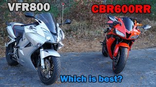 Super Sport vs Sport Touring CBR vs VFR [upl. by Htiduy]