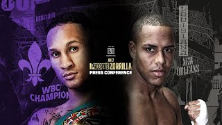 REGIS PROGRAIS VS DANIELITO ZORRILLA PRESS CONFERENCE LIVESTREAM [upl. by Akeinahs214]