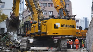 Aregger Komatsu PC1250 Demolition Excavator [upl. by Unni336]