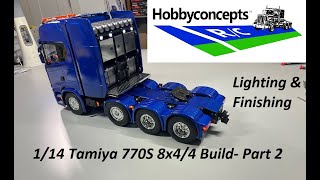 114 Tamiya 770S 8x44 Build  Part 2 [upl. by Kevin]